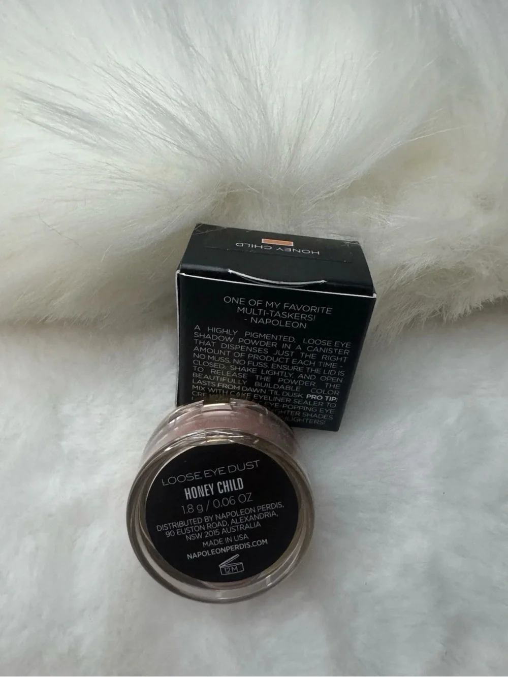 Napoleon Perdis Loose Eye Dust - Shimmery Rose Gold